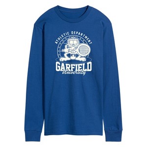 Men's - Garfield - Tennis Long Sleeve Graphic T-Shirt - 1 of 4