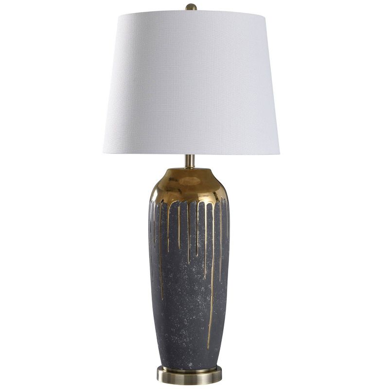 Marloe Gold Ceramic Base Table Lamp - StyleCraft, 1 of 5