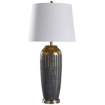 Marloe Gold Ceramic Base Table Lamp - StyleCraft
