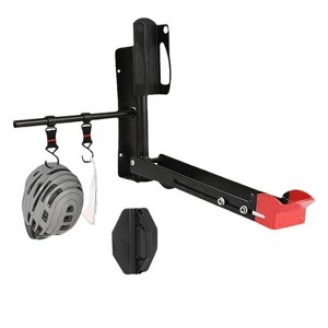 High Carbon Steel + Nylon Bicycle Rack Hook Parking Rack Wall Rack Display Rack Adjustable Rack Wall - 1 of 1