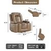 Power Lift Recliner Chair with Heat and Massage - Adjustable Chair, Faux PU, Ergonomic Back/Leg Support for Elderly & Mobility Needs - 2 of 4