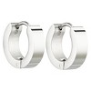 West Coast Jewelry Stainless Steel Polished Hoop Earrings - 3 of 3