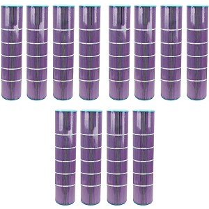 Hurricane 12 Pack HF7472-04P Platinum Purple Pool Filter Cartridge for PCC130, Unicel C-7472, Filbur FC-1978 Clean & Clear Plus 520, Crystal Water 525 - 1 of 4