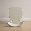Lyngins Modern Dining Chair with Curved Backrest,Kitchen Chair with Anti-slip Foot Design,Unupholstered Chair for Dining Room,Kitchen - 4 of 4