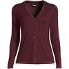 Lands' End Women's Pointelle Long Sleeve Sleep Cardigan - 3 of 4