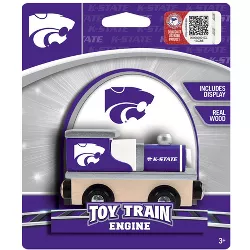 MasterPieces Wood Train Engine - NCAA Kansas State Wildcats - Officially Licensed Toddler & Kids Toy