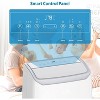 14,000 BTU Portable Air Conditioner, 3-in-1 AC with Cooling, Fan & Dehumidifier, Cools Rooms Up to 750 Sq. Ft., Remote Control & 24H Timer - 3 of 4