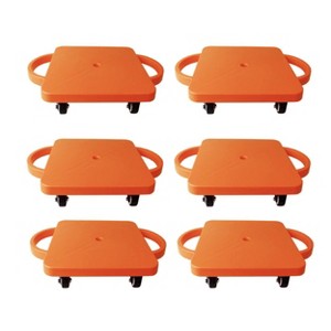 GSE Floor Scooter Board Set of 6, with Handles, Sitting Scooter for Kids Indoor Play, Fun Scoot Board - 1 of 4