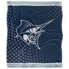 Palm Beach Atlantic University Logo Dots Silky Touch Blanket White 50x60 - 2 of 4