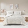 3Pcs Duvet Set, Modern Bedding Set, Microfiber Bed Comforter - 2 of 4