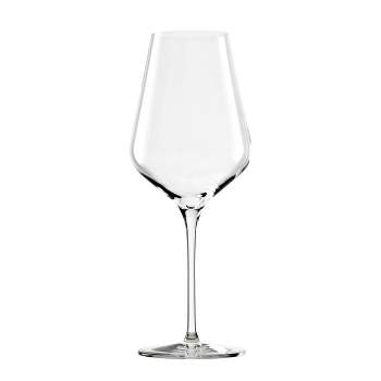 Set of 4 Quatrophil Wine Drinkware 20oz Glasses Red - Stolzle Lausitz