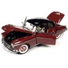 1950 Oldsmobile Rocket 88 Chariot Red w/Black Top & Red & White Interior "American Muscle" 1/18 Diecast Model Car by Auto World - 2 of 4