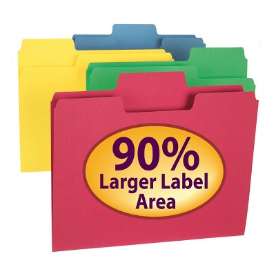 Smead SuperTab File Folder Oversized 1/3-Cut 11956