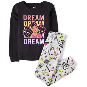 The Children's Place Girls Long Sleeve Dream Snug Fit Cotton Pajamas - 1 of 4