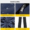 Hachikiko Drawstring Backpack Water Resistant String Bag Sports Sackpack Gym Sack with Side Pocket for Men Women - 3 of 4