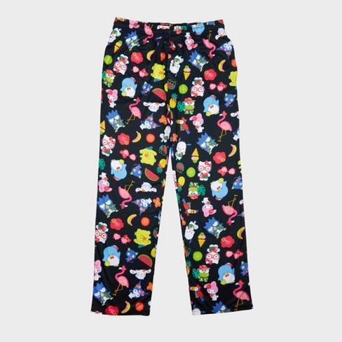Men's Sanrio Group Mashup Lounge Pajama Pants - Blue : Target