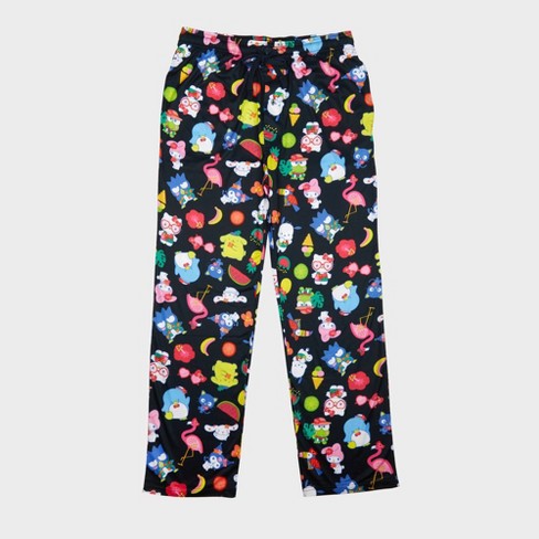 SpongeBob SquarePants Checkerboard Character AOP Plush Sleep Pants