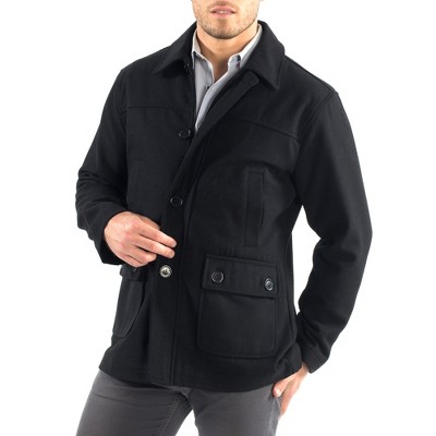 Alpine Swiss Wyatt Mens Classic Barn Coat Black Large — фото 7