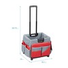 ECR4Kids Universal Rolling Cart with Canvas Organizer Bag - 2 of 4