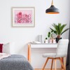 Stupell Industries Pastel Pink Book Lovers Framed Print Under Glass Art - 3 of 4