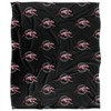 University Of Indianapolis Logo Pattern Silky 50x60 Blanket, 1 Sided - 2 of 4