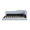 TiramisuBest Twin Size L-Shaped Corduroy Daybed Upholstered Daybed - 4 of 4