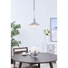 Elegant Lighting Etude 1 light chrome  Pendant - 2 of 4