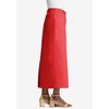 Jessica London Women's Plus Size True Fit Stretch Denim Midi Skirt - 4 of 4