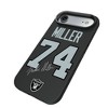 NFL Las Vegas Raiders Players Game Tactic Bump Cell Phone Case for Apple iPhone 17 Series - 2 of 4