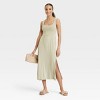 Women's Knit Ballet Midi Shift Dress - A New Day™ - 3 of 3