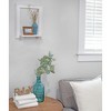 AuldHome Design Farmhouse Window Floating Shelf; Rustic Frame w/ Shelf Decorative Entryway Accent - 4 of 4