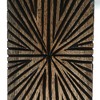 Gulches Artisan Elegance [Walnut Wood Tone] Wood Centerpiece Candle Holder 1-Pack - 3 of 4