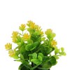 Unique Bargains Realistic Artificial Plants Eucalyptus & Lotus Arrangement Plastic 2.95"x2.95"x7.48" 1 Pcs - 4 of 4