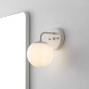 JONATHAN Y Louis Parisian Globe Metal/Frosted Glass Modern Contemporary LED Vanity Light - 2 of 4