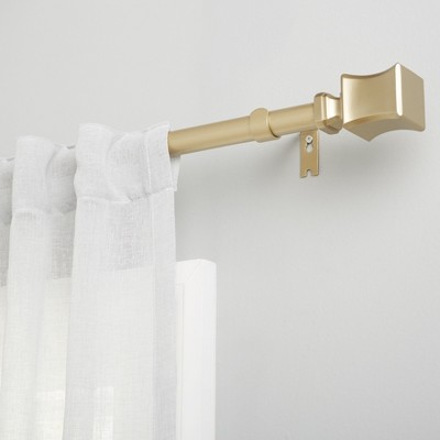 Exclusive Home Loran 1" Curtain Rod and Finial Set