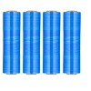 PSBM 1 Roll Opaque Blue Machine Length Hand Stretch Wrap, 20 in. x 5000 Ft. x 63 Ga - 2 of 4
