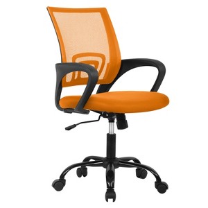 BestMassage Office Chair Computer Chair Desk Chair with Lumbar Support & Breathable Mesh Backrest Task Rolling Swivel Chair - 1 of 4