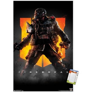 Trends International Call of Duty: Black Ops 4 - Firebreak Key Art Unframed Wall Poster Prints - 1 of 4