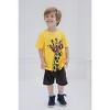 Funstuff Dinosaur Animal Video Game Astronaut Truck Athletic T-Shirt & Mesh Shorts Outfit Toddler to Little Kid - 2 of 4
