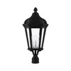 Livex Lighting Morgan 3 - Light Post Light in  Textured Black - 2 of 3