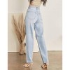 Women's High Rise Baggy Jean - KanCan - 2 of 4