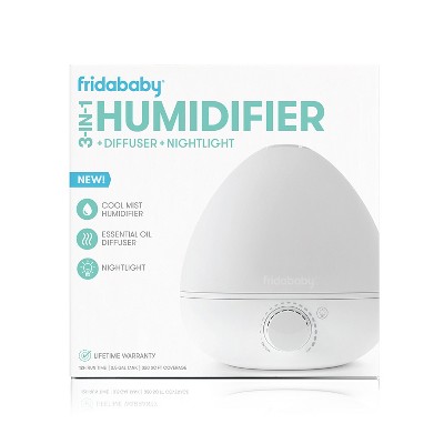 Frida Baby 3-in-1 Cool Mist Humidifier with Diffuser and Nightlight