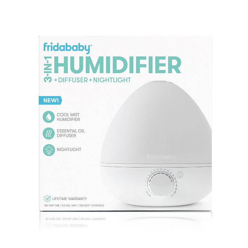 Frida Baby 3-in-1 Humidifier with Diffuser and Nightlight, 4 of 20