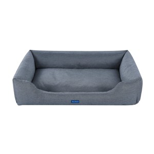 Sam's Pets Missy Navy Blue Rectangular Dog Bed - 1 of 4