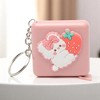 Unique Bargains Tape Measures +/-5% Accuracy ABS Plastic Pink 1.85"x1.85"x0.67" 1 Pcs - 2 of 3