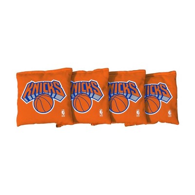 NBA New York Knicks Corn-Filled Cornhole Bags - Orange