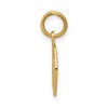 Black Bow Jewelry 14k Yellow Gold Satin and Polished Horseshoe Charm or Pendant, 10mm - 2 of 4
