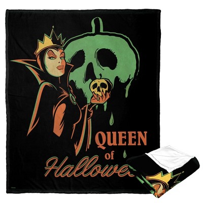 Disney Villains Queen Of Halloween Silk Touch Throw Blanket 50x60 Inches