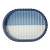 Izod Clubhouse Stripe Blue Soap Dish - 2 of 3