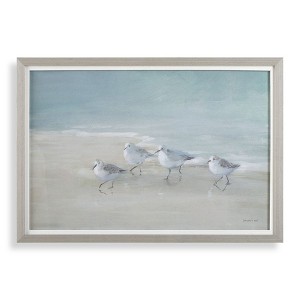 Uttermost Tranquil Shorebirds Print: Danhui Nai Artwork, Ideal for Coastal Interiors - 1 of 4